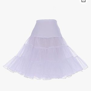 Women's Rockabilly Petticoat Tutu 1950s Underskirt